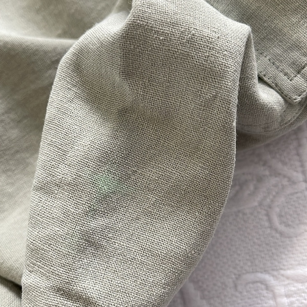 Linen Blend Wide Legged Pants - Picture 9 of 9